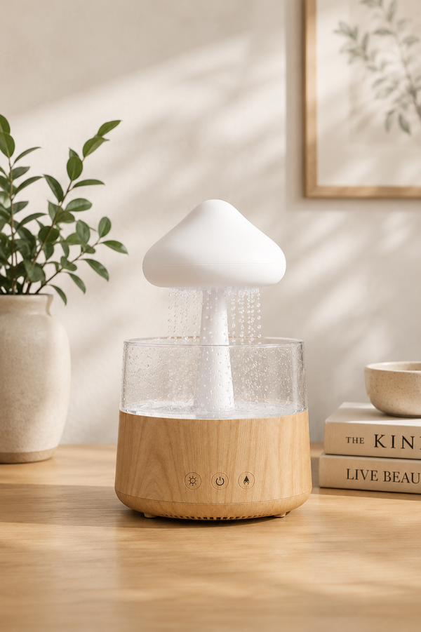 Rain Cloud Diffuser Wood